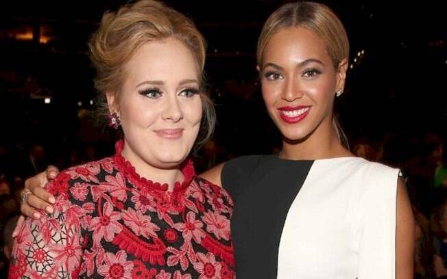 Adele está buscando uma colaboração com Beyoncé