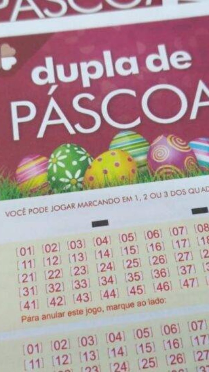 Como Fazer um Jogo na Dupla Sena de Páscoa e Concorrer aos 2