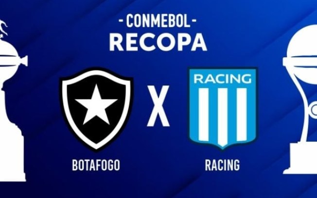 Botafogo e Racing disputam os 90 minutos finais desta edição da Recopa 
