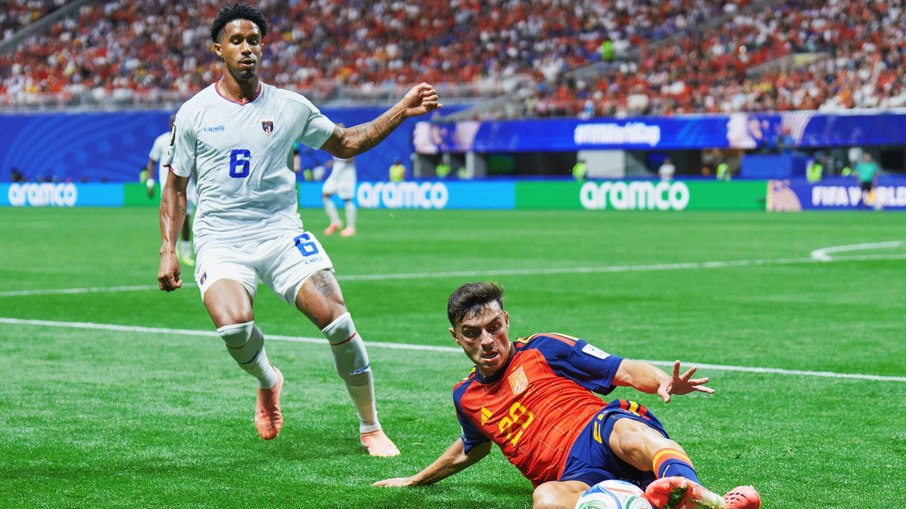 Espanha e Cabo Verde empataram em 0 a 0 nesta segunda-feira (15) Espanha e Cabo Verde empataram em 0 a 0 nesta segunda-feira (15)