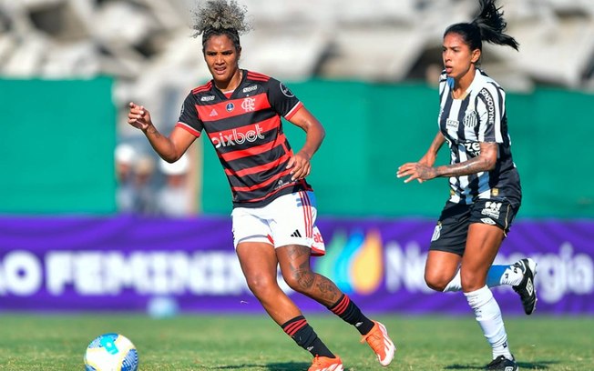 Flamengo vence o Santos