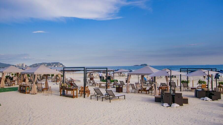 Thai Beach Lounge é opção de passeio em Guarujá no verão
