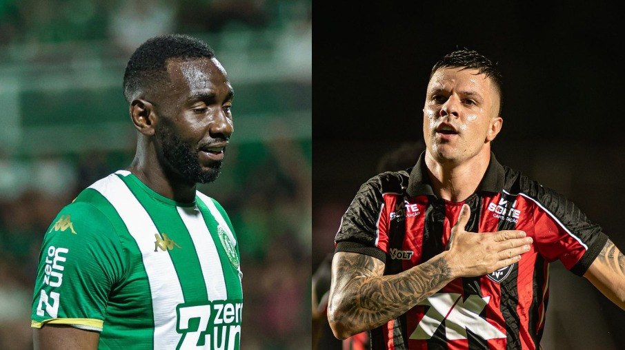 Bolasie e Kayzer são centroavantes de Chapecoense e Vitória Bolasie e Kayzer são centroavantes de Chapecoense e Vitória