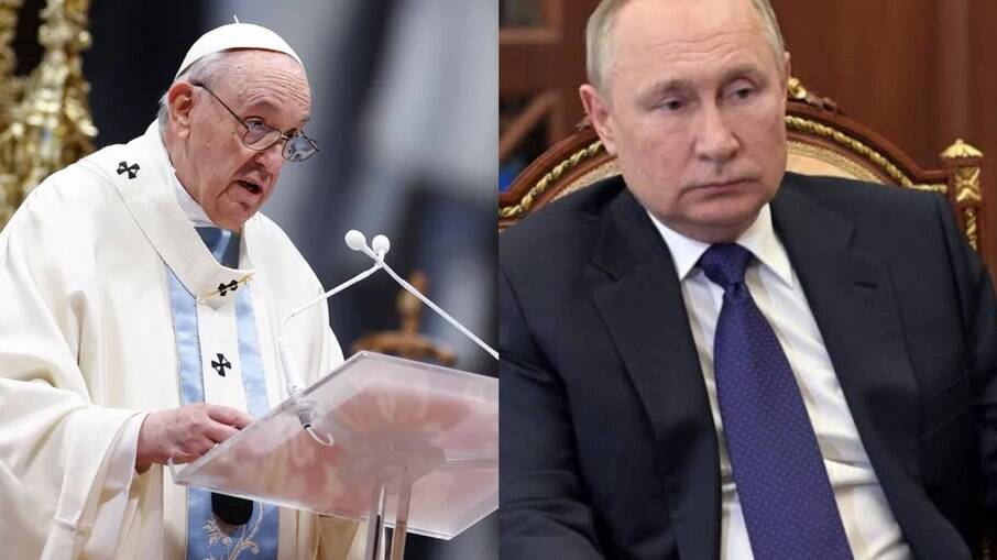 Papa Francisco quer conversar com Putin sobre conflito na Ucrânia