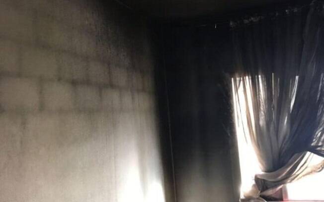 Casa de Jean Pyerre pegou fogo na cidade de Alvorada (RS)