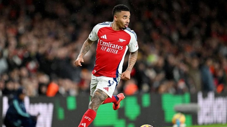 Arsenal deixa Gabriel Jesus de fora da Liga dos Campeões