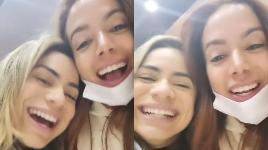 Lexa e Anitta mostraram nas redes sociais que viajaram juntas