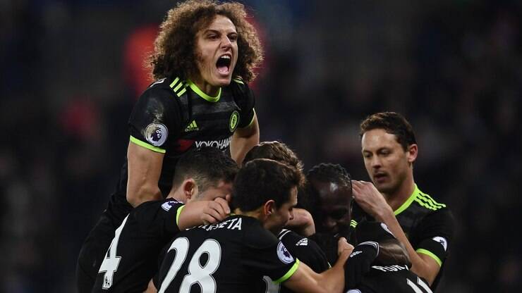 David Luiz deixa o Chelsea mais perto do título inglês, Esportes