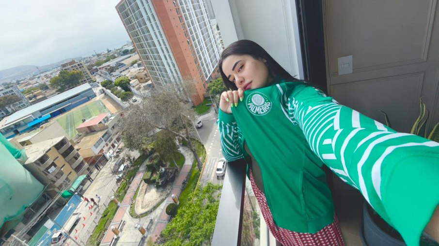 Nicolle Sassá está em Lima para a grande final da Libertadores de 2025