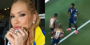 Virginia reage à previsão de dois gols de Vini Jr: "Muito melhor"