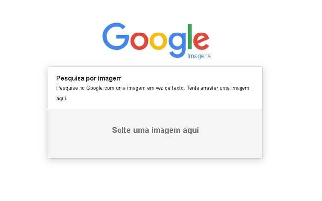 O Google também tem um serviço de busca por imagens. 