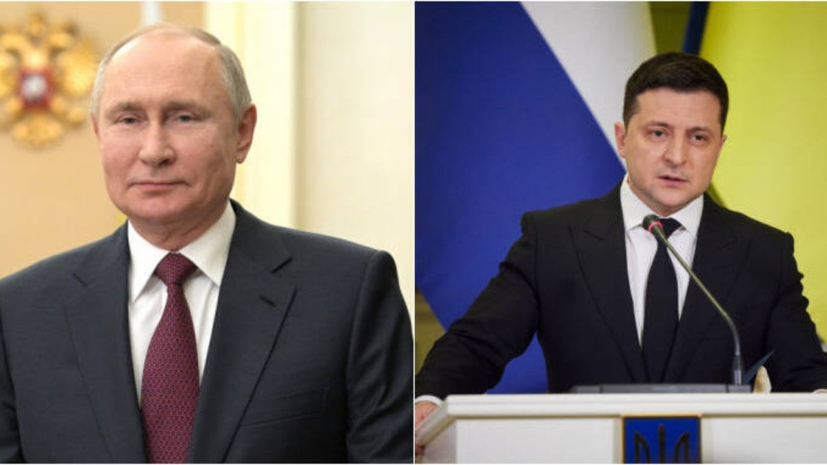 Putin e Zelensky se manifestaram sobre a guerra na véspera do marco de um ano do conflito