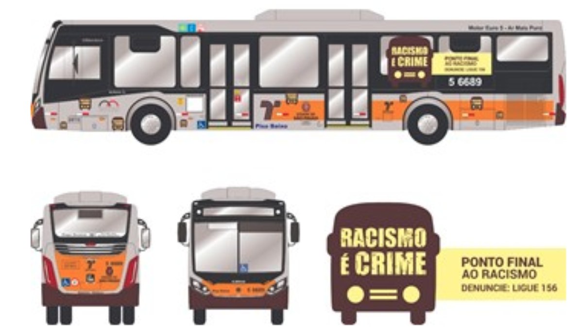 SPTrans anuncia campanha de combate ao racismo no transporte público