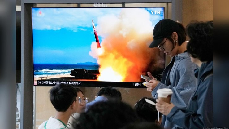 Coreia do Norte testa míssil balístico após nova tensão com Seul