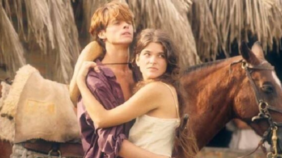 Cristina Oliveira e Marcos Winter na novela 
