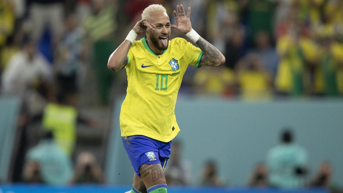 Neymar marcou um dos gols da vitória do Brasil sobre a Coreia do Sul