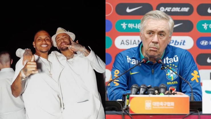 Ancelotti desabafa sobre "amigos" que defendem Neymar na seleção