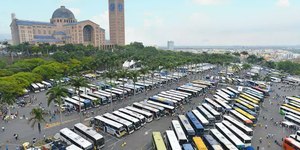 Homem é preso após furtar ônibus de romeiros em Aparecida