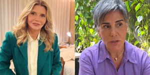 Maria Padilha diz que Glória Pires não tem WhatsApp e revela como se comunica com a atriz