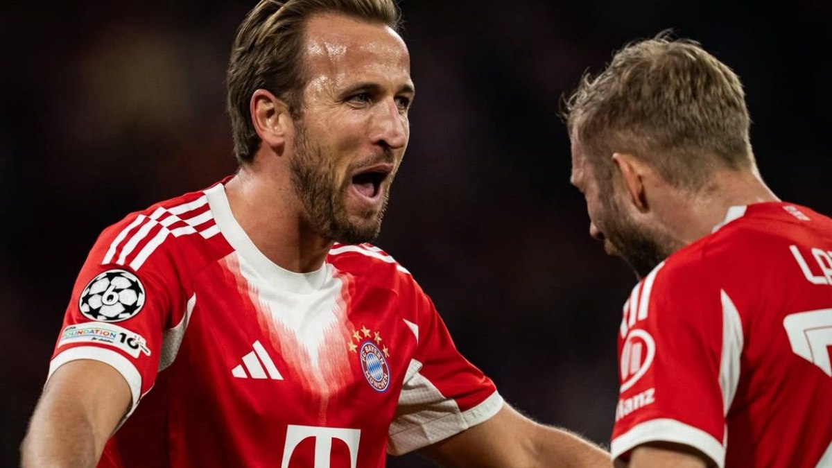 Um dos artilheiros da Champions, Harry Kane deixou o dele na vitória do vice-líder Bayern Um dos artilheiros da Champions, Harry Kane deixou o dele na vitória do vice-líder Bayern