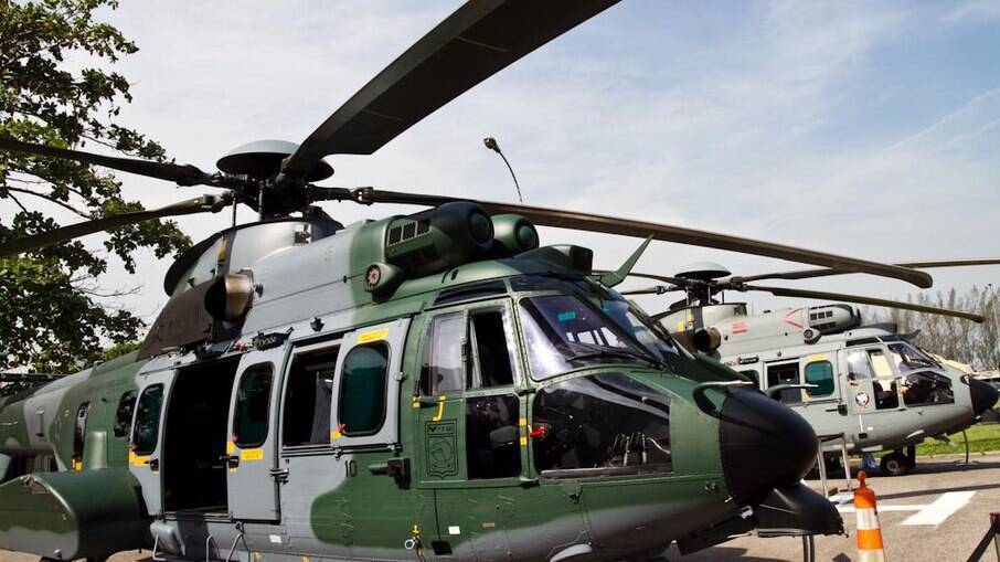 O novo helicóptero das Forças Armadas
