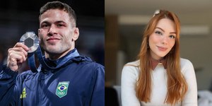 Ex de Willian Lima acusa judoca de abandonar o filho após traição