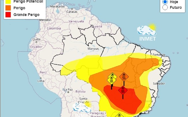 Alerta vermelho para a seca no Distrito Federal nesta segunda (2)