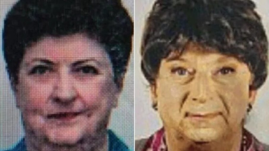 Graziella Dall'Oglio (esquerda) e seu filho (direita) Graziella Dall'Oglio (esquerda) e seu filho (direita)