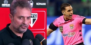 Mattos se revolta e pede punição a árbitro após derrota do Santos