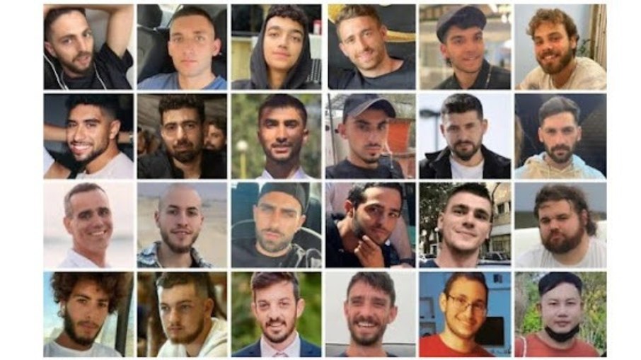 Os 24 Reféns que ainda estariam vivos em Gaza.