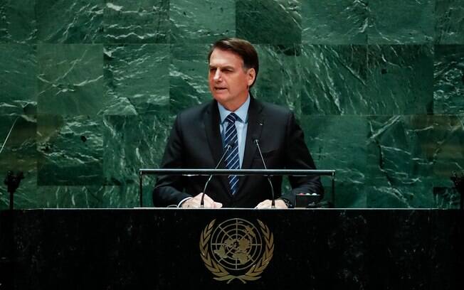 Bolsonaro discusa na abertura da 74ª Assembleia Geral da ONu