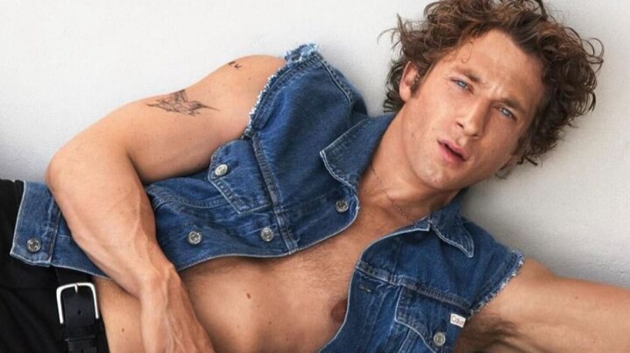 Jeremy Allen White em ensaio de outono para a marca Calvin Klein