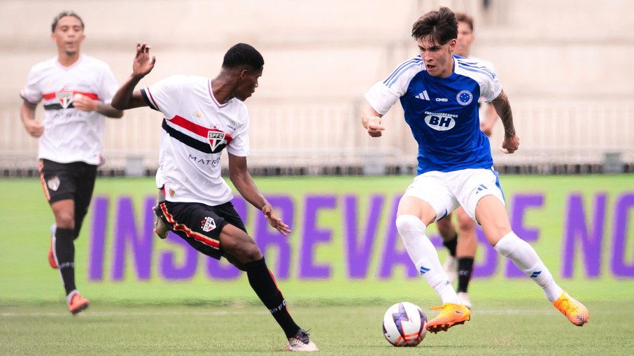 São Paulo e Cruzeiro na final da Copinha São Paulo e Cruzeiro na final da Copinha