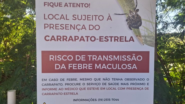 Febre maculosa acende alerta na região de Campinas