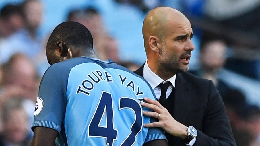 Yaya Touré trabalhou com Pep Guardiola em dois clubes