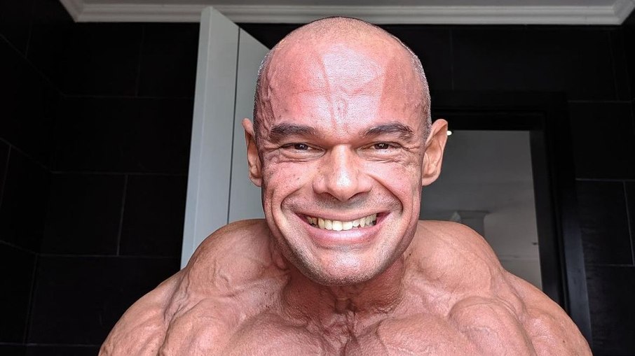 Marco Luis, fisiculturista conhecido como 'O Monstro', morre aos 46 anos