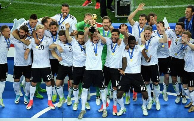 Alemanha foi campeã da Copa das Confederações