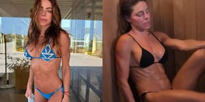 Daniella Cicarelli exibe corpão de biquíni em sauna: "Estimula"