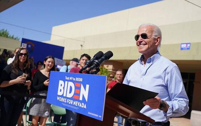 Joe Biden é o favorito para conseguir a indicação democrata para as eleições presidenciais