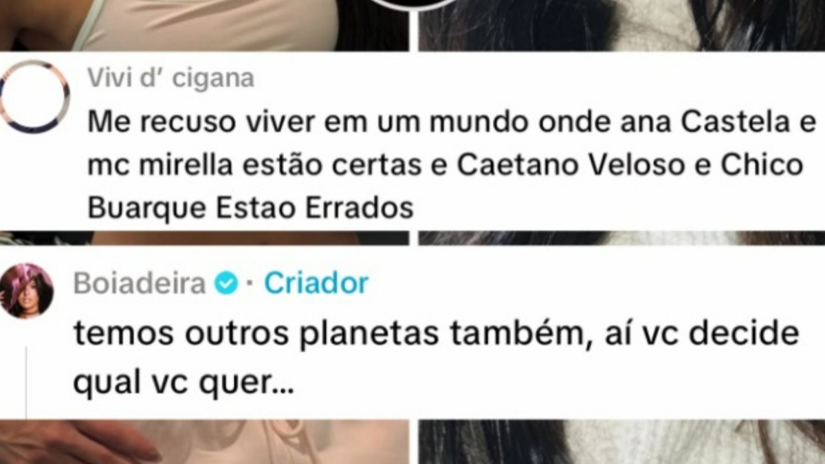 Ana Castela responde internauta nas redes sociais