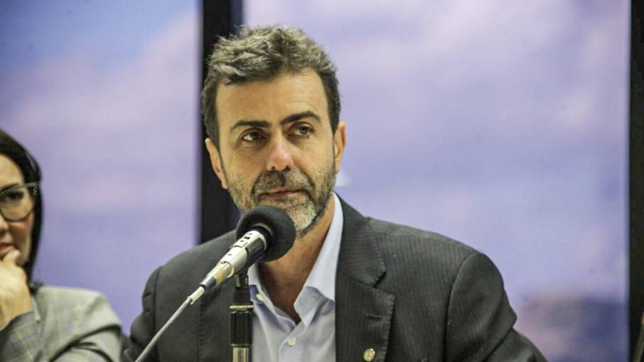  O candidato do PSB ao governo do Rio, Marcelo Freixo