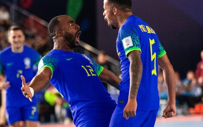 Futsal: Brasil faz nova goleada na Copa do Mundo