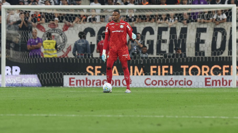 Carlos Miguel durante o clássico entre Corinthians e Palmeiras Carlos Miguel durante o clássico entre Corinthians e Palmeiras