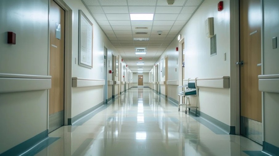 Corredor de hospital