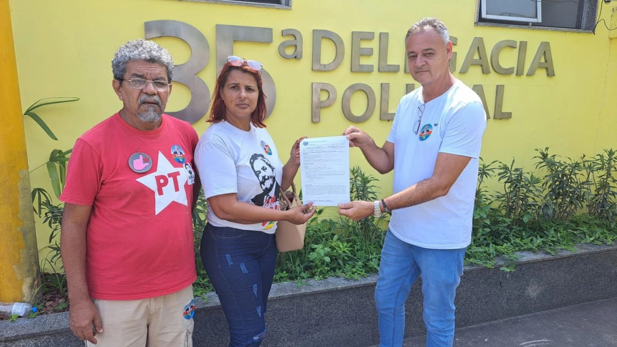 Membros do Comitê do Partido dos Trabalhadores (PT) da capital do Rio denunciam ataques a tiros na zona oeste.