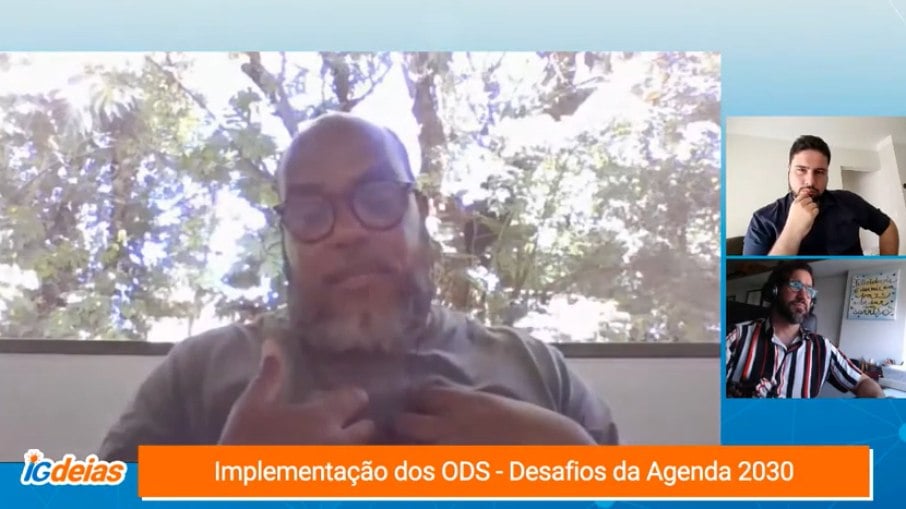 Claudio Nascimento participou de live do iGDeias nesta terça-feira