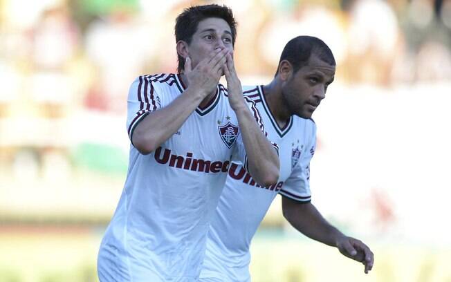 Conca deixou sua marca na vitória do Fluminense. Foto: Photocamera