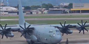 Avião militar dos EUA pousa no Galeão; veja o que se sabe 