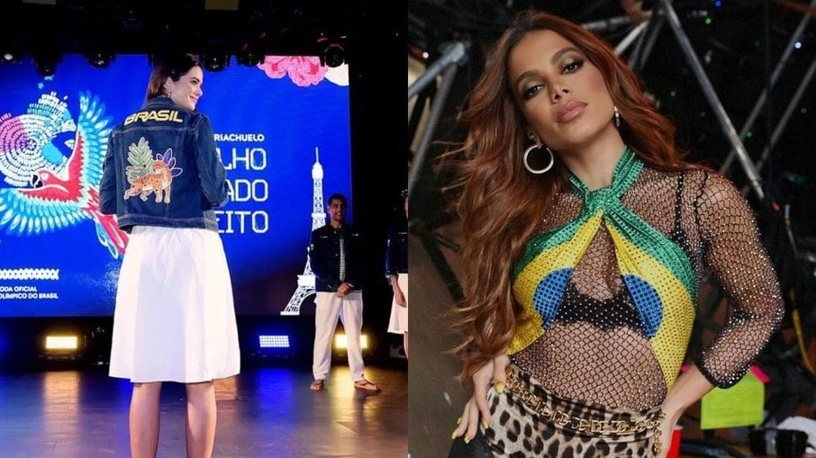 Anitta utilizou redes sociais para criticar uniforme do Time Brasil para abertura das Olimpíadas de Paris