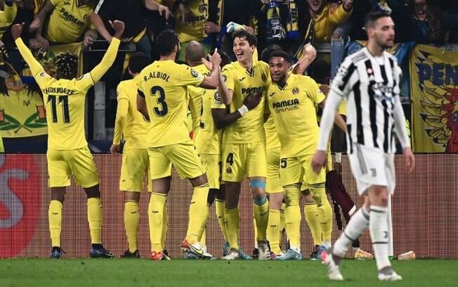 Villarreal faz história, vence a Juventus fora de casa e avança às quartas de final da Champions